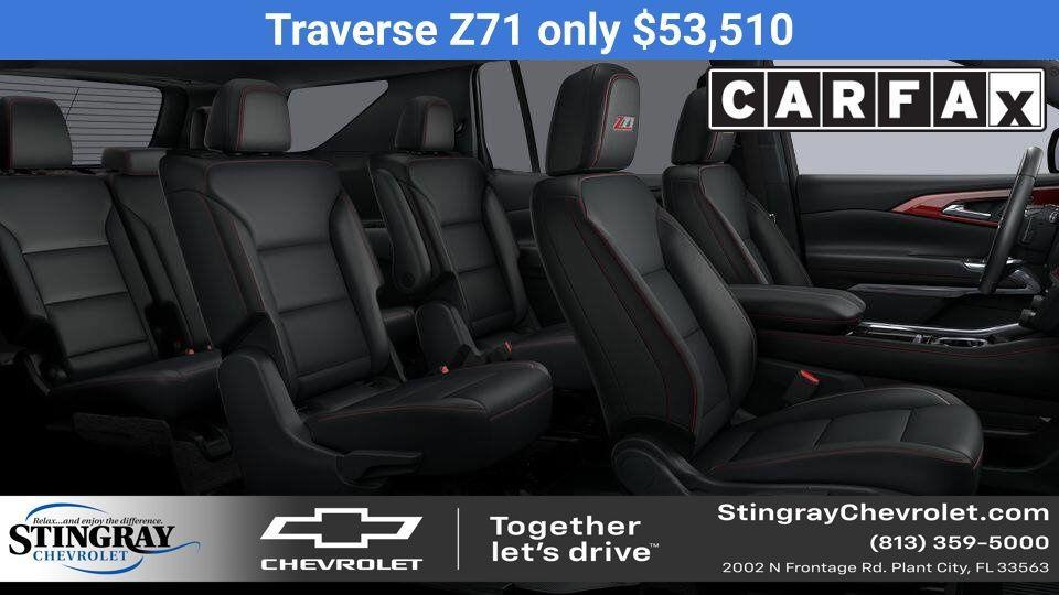 new 2026 Chevrolet Traverse car, priced at $53,510