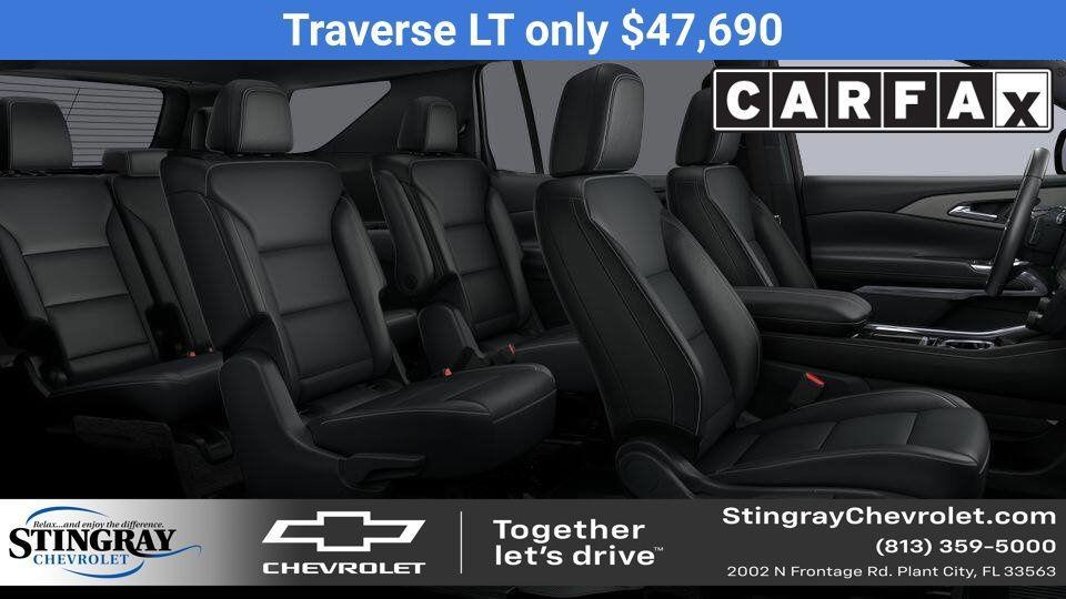new 2026 Chevrolet Traverse car, priced at $47,690