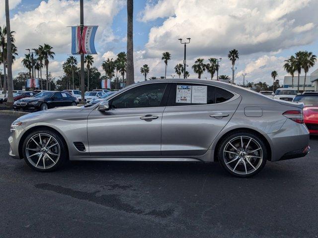 used 2022 Genesis G70 car, priced at $27,128