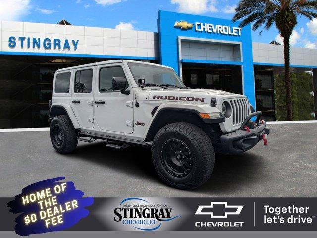 used 2018 Jeep Wrangler Unlimited car, priced at $32,978