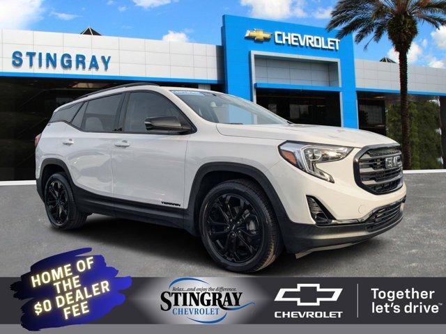 used 2021 GMC Terrain car, priced at $23,498