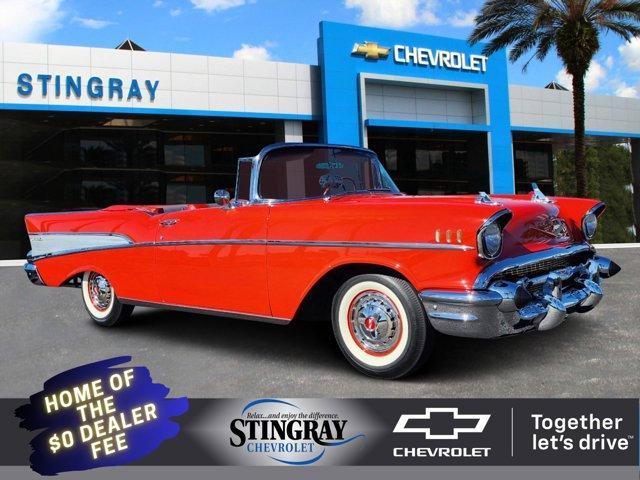 used 1957 Chevrolet Bel Air car, priced at $139,998