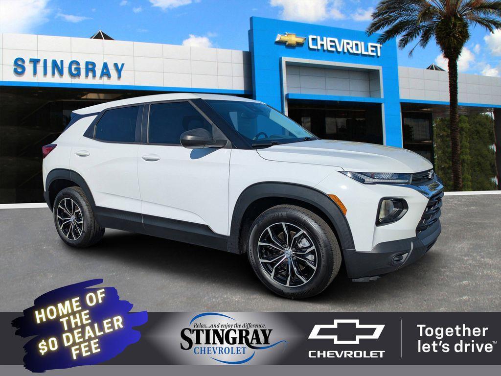 used 2021 Chevrolet TrailBlazer car, priced at $17,588