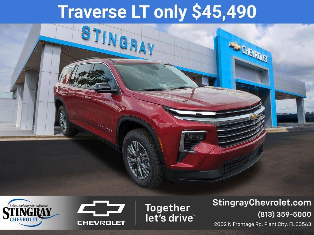 new 2025 Chevrolet Traverse car, priced at $45,490