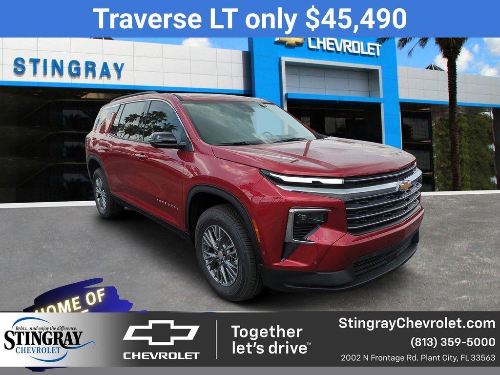 new 2025 Chevrolet Traverse car, priced at $45,490