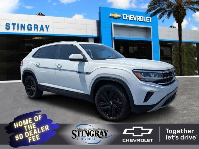 used 2022 Volkswagen Atlas Cross Sport car, priced at $24,988