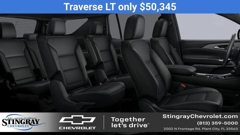 new 2026 Chevrolet Traverse car, priced at $50,345