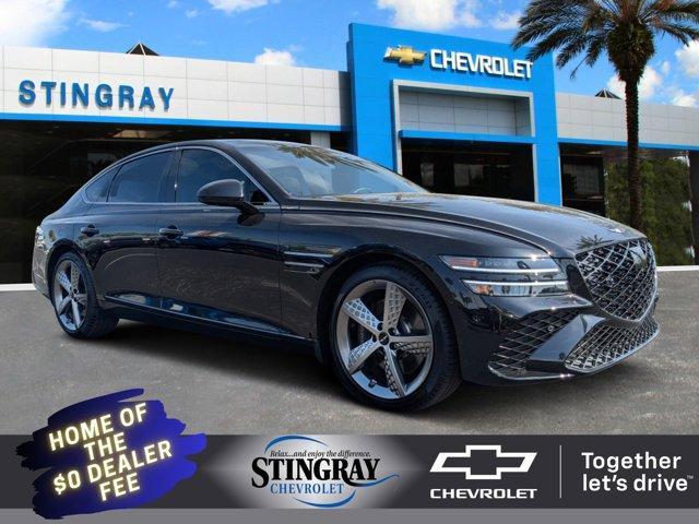 used 2025 Genesis G80 car, priced at $59,448