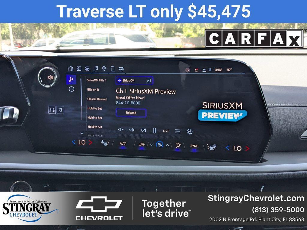 new 2025 Chevrolet Traverse car, priced at $45,475
