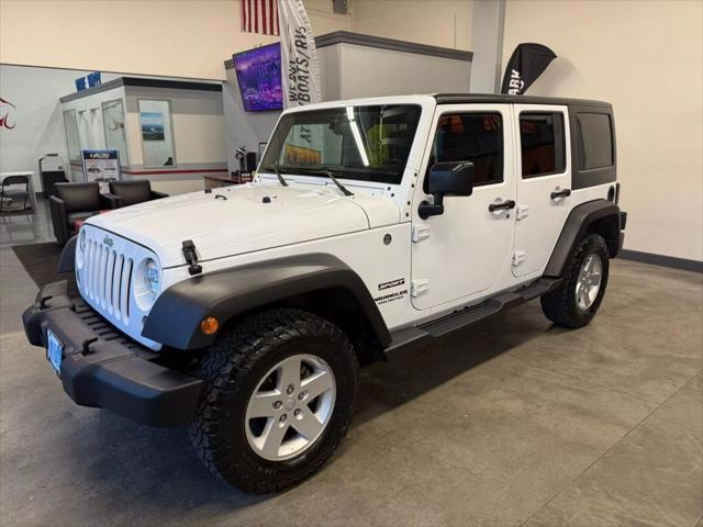 used 2017 Jeep Wrangler Unlimited car, priced at $24,790