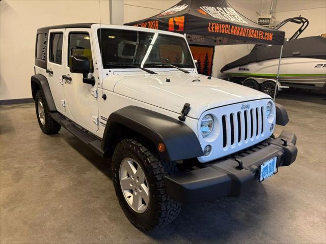 used 2017 Jeep Wrangler Unlimited car, priced at $24,790