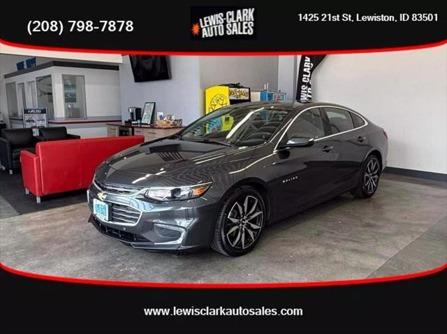 used 2018 Chevrolet Malibu car, priced at $17,490