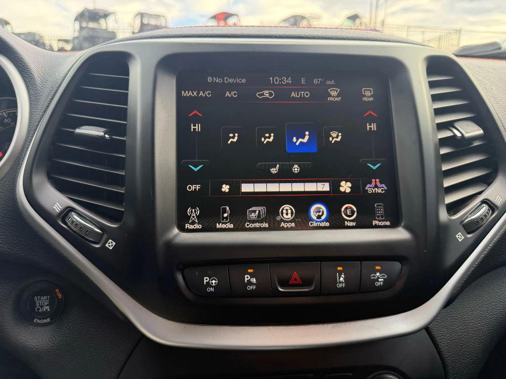 used 2015 Jeep Cherokee car, priced at $12,790