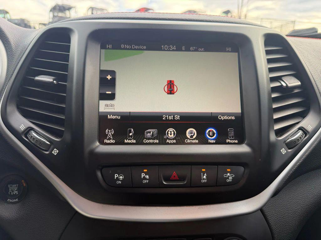 used 2015 Jeep Cherokee car, priced at $12,790