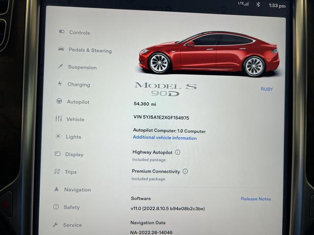 used 2016 Tesla Model S car, priced at $31,990