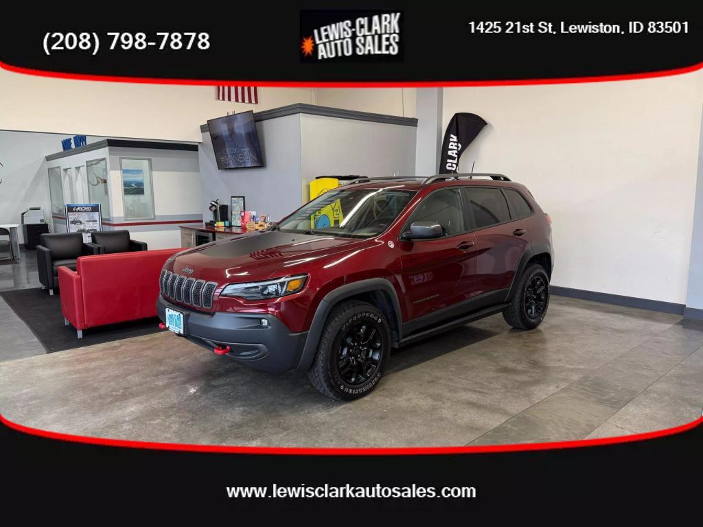 used 2019 Jeep Cherokee car, priced at $23,990