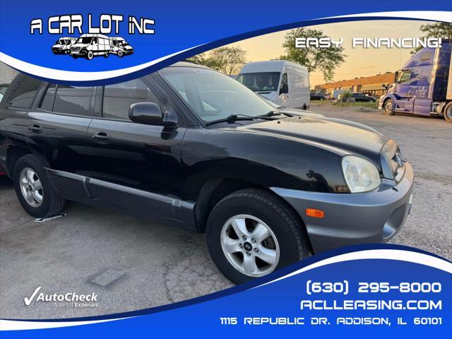 used 2005 Hyundai Santa Fe car, priced at $2,995