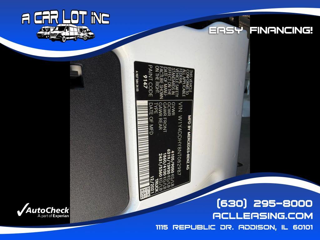 used 2022 Mercedes-Benz Sprinter 2500 car, priced at $24,995