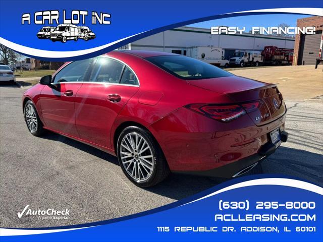 used 2021 Mercedes-Benz CLA 250 car, priced at $20,995
