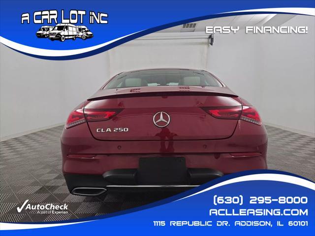 used 2021 Mercedes-Benz CLA 250 car, priced at $20,995