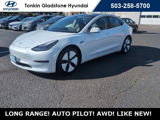 used 2018 Tesla Model 3 car, priced at $29,998