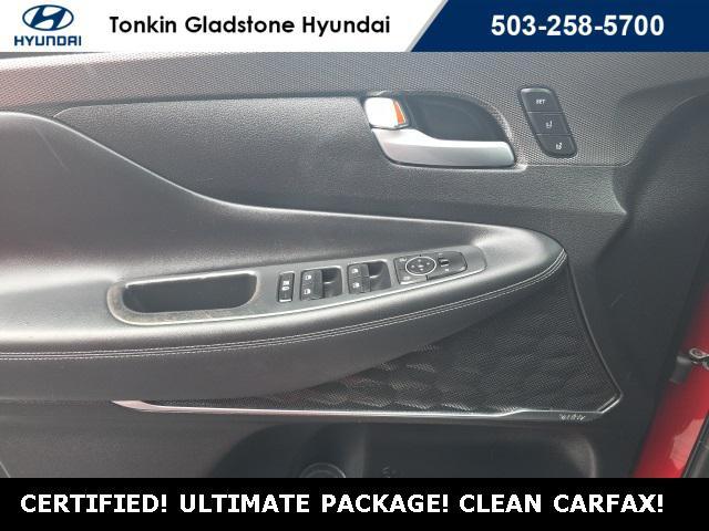 used 2019 Hyundai Santa Fe car, priced at $24,800