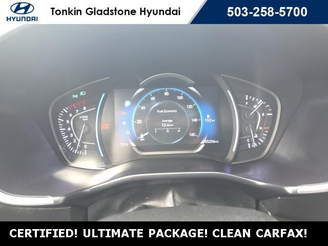 used 2019 Hyundai Santa Fe car, priced at $24,800