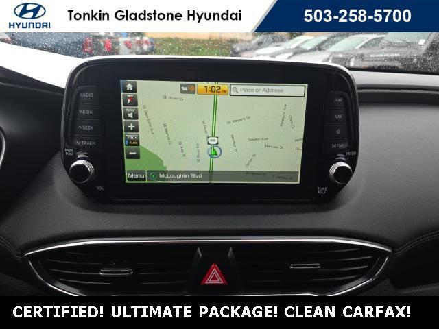 used 2019 Hyundai Santa Fe car, priced at $24,800