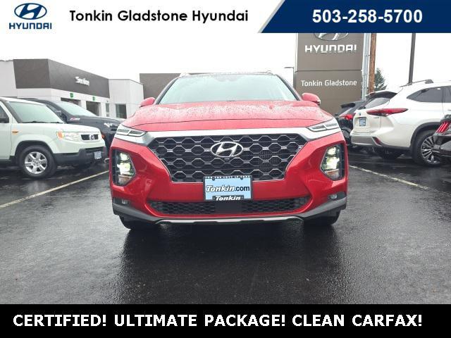 used 2019 Hyundai Santa Fe car, priced at $24,800