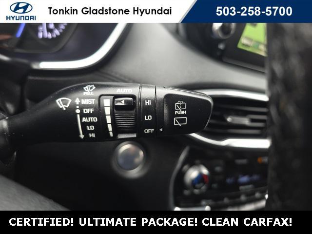 used 2019 Hyundai Santa Fe car, priced at $24,800