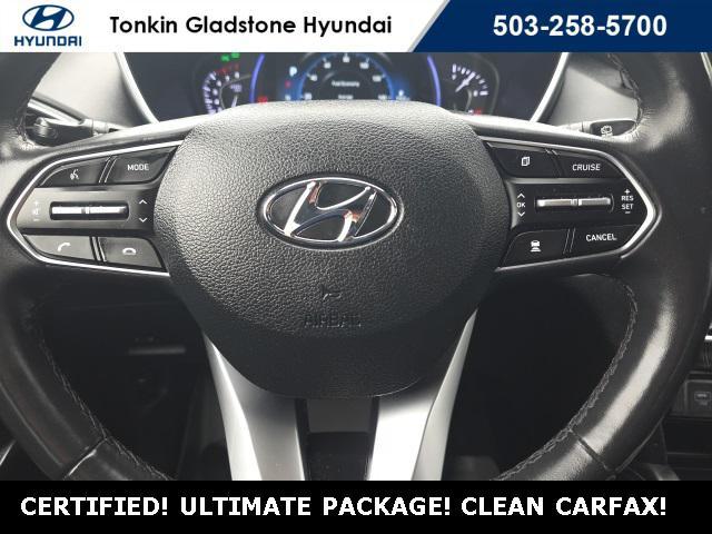 used 2019 Hyundai Santa Fe car, priced at $24,800