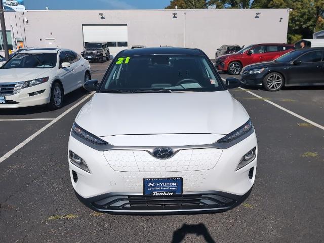 used 2021 Hyundai Kona EV car, priced at $23,350