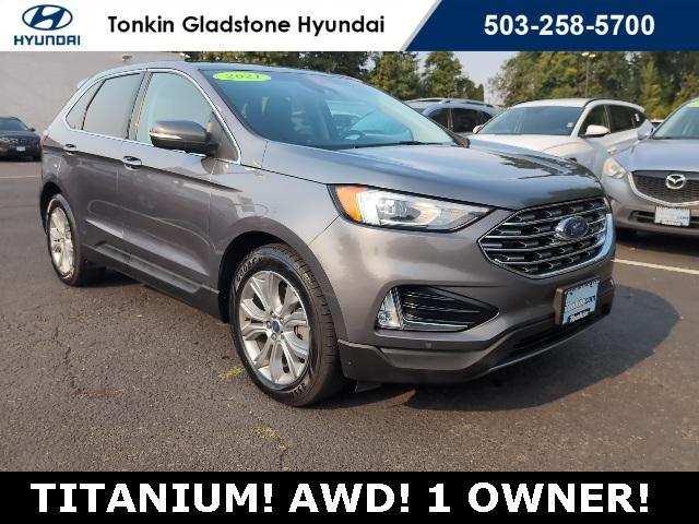 used 2021 Ford Edge car, priced at $19,995