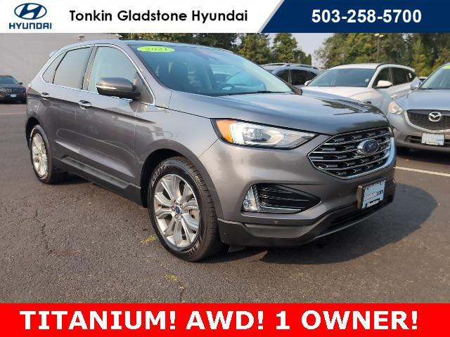 used 2021 Ford Edge car, priced at $23,495