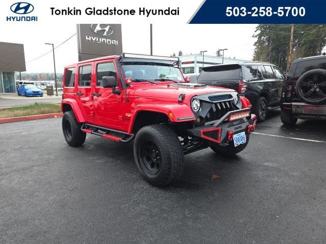 used 2015 Jeep Wrangler Unlimited car, priced at $19,600