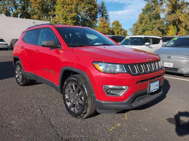 used 2021 Jeep Compass car, priced at $22,464