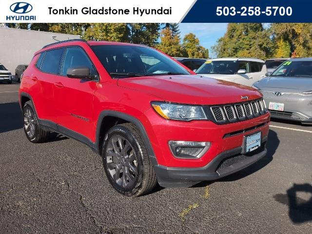 used 2021 Jeep Compass car, priced at $22,464