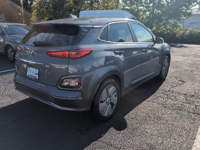 used 2021 Hyundai Kona EV car, priced at $14,495