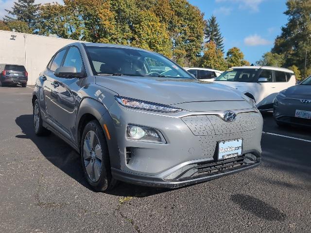 used 2021 Hyundai Kona EV car, priced at $14,495