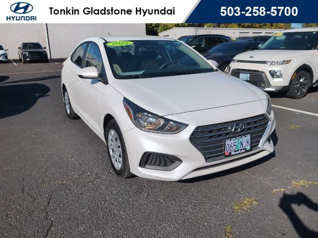 used 2022 Hyundai Accent car, priced at $18,994