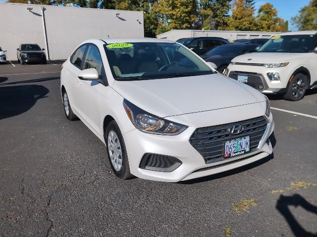 used 2022 Hyundai Accent car, priced at $18,994