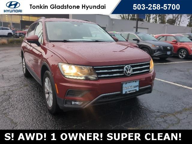 used 2018 Volkswagen Tiguan car, priced at $15,600