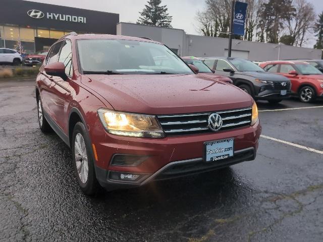 used 2018 Volkswagen Tiguan car, priced at $15,600