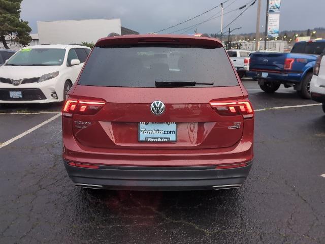 used 2018 Volkswagen Tiguan car, priced at $15,600