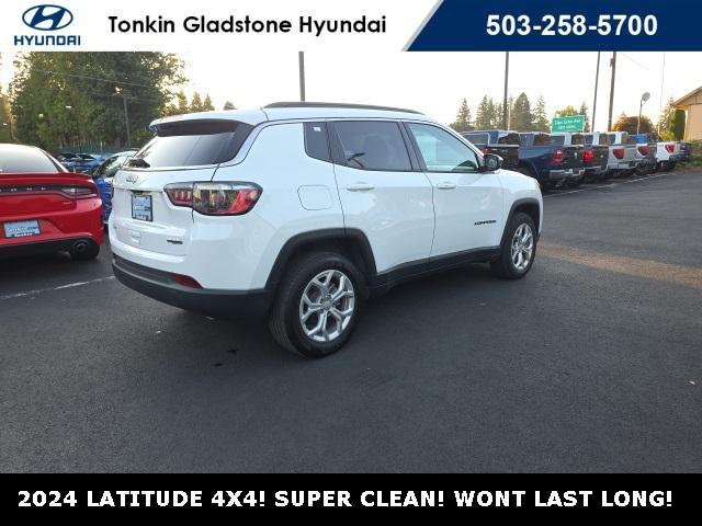 used 2024 Jeep Compass car, priced at $22,998