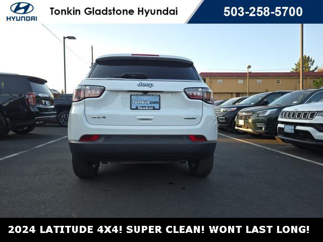 used 2024 Jeep Compass car, priced at $22,998