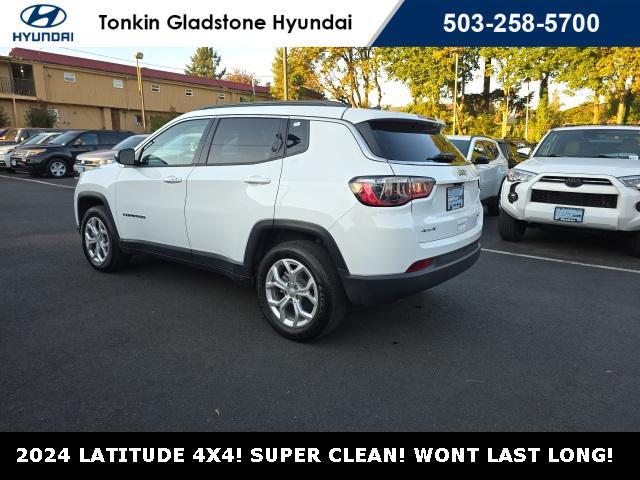 used 2024 Jeep Compass car, priced at $22,998
