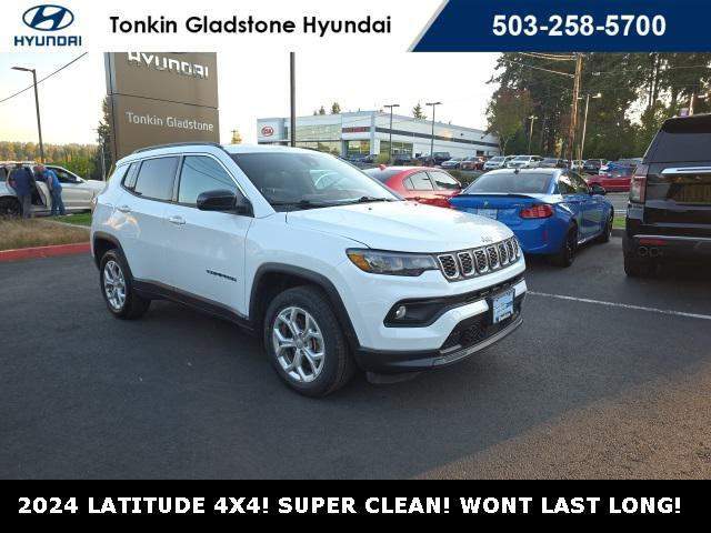 used 2024 Jeep Compass car, priced at $22,998