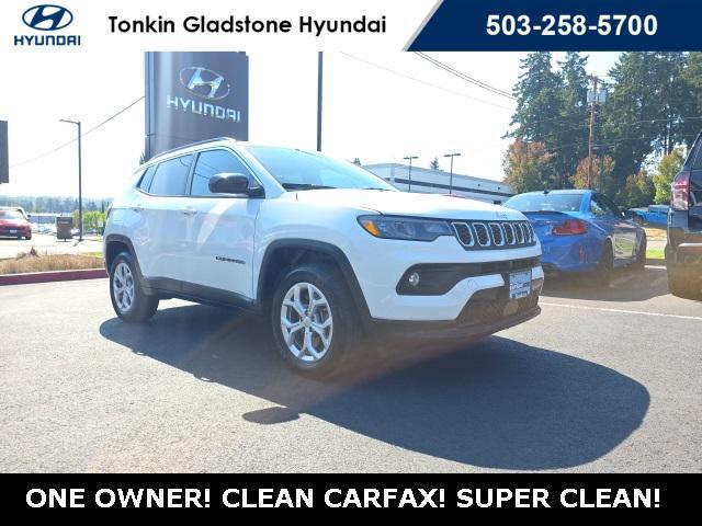 used 2024 Jeep Compass car, priced at $23,493