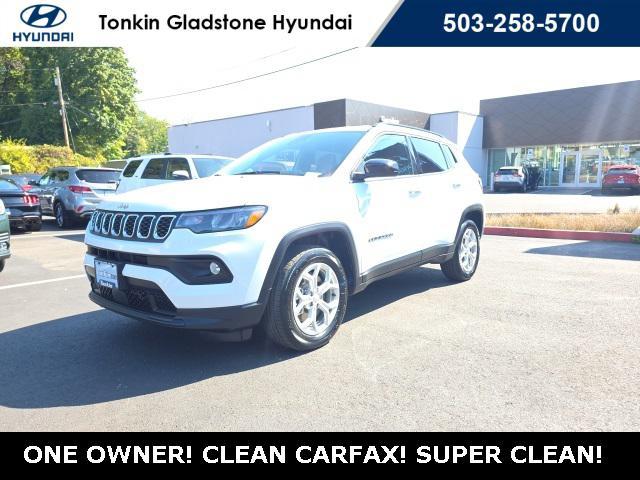 used 2024 Jeep Compass car, priced at $23,493
